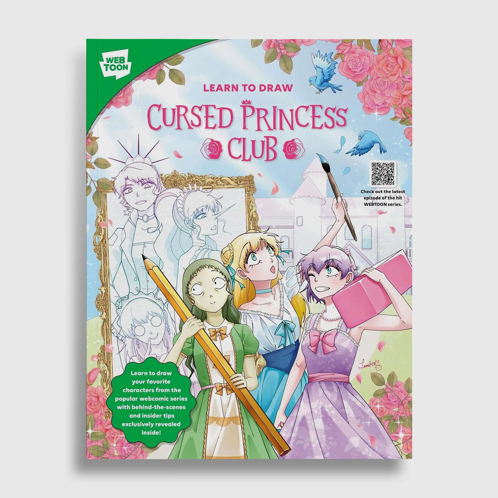 CURSED PRINCESS CLUB - LEARN TO DRAW WEBTOON ENTERTAINMENT