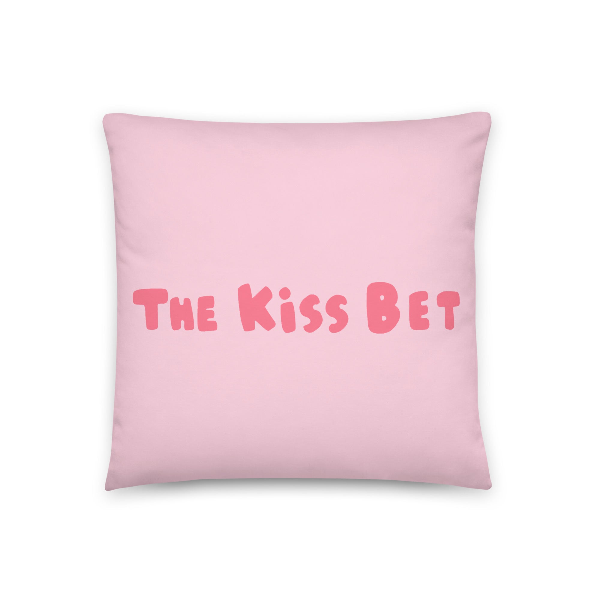 The Kiss Bet Pink Pillow WEBTOON ENTERTAINMENT