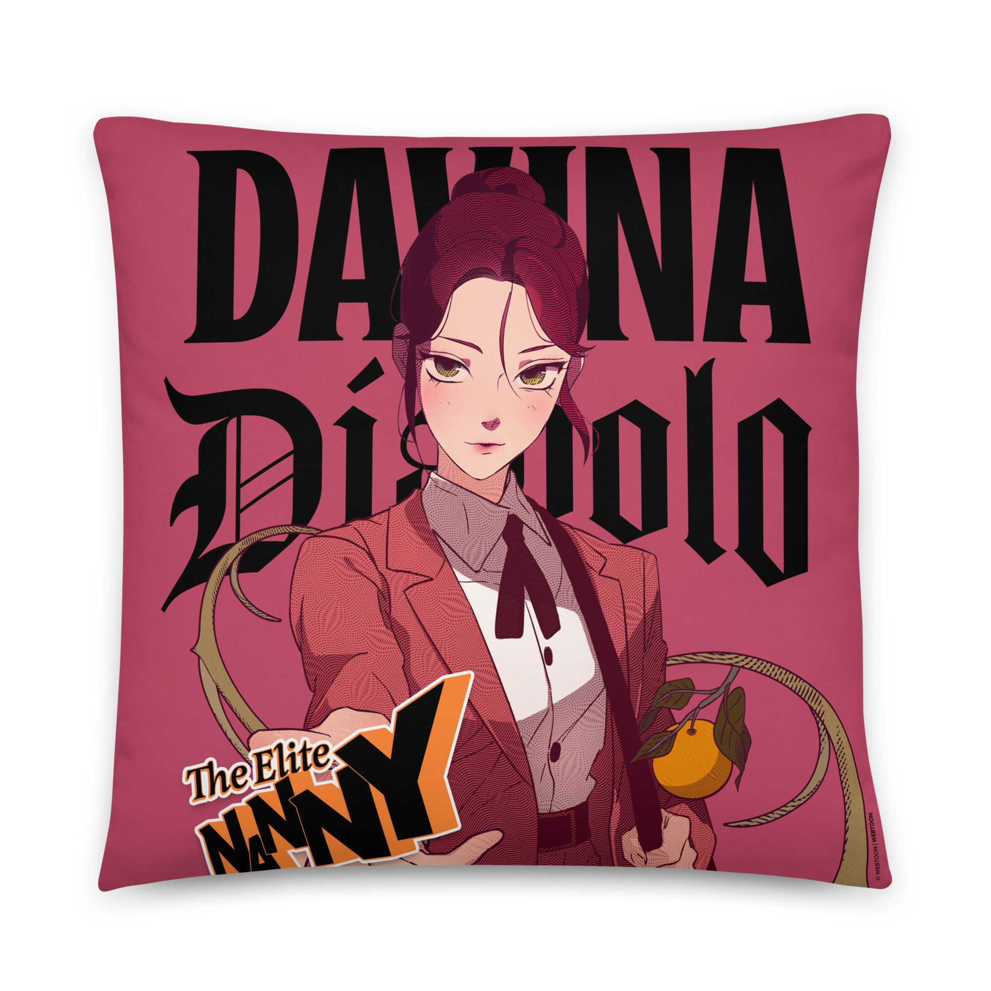 THE MAFIA NANNY - DAVINA PILLOW WEBTOON ENTERTAINMENT