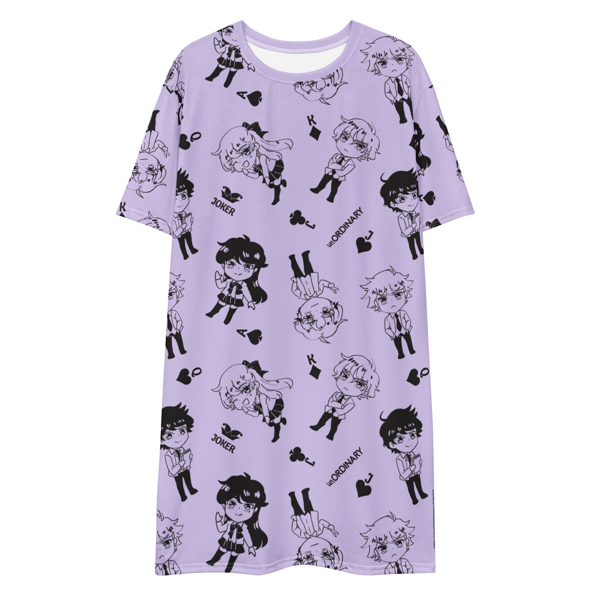 UNORDINARY - ALL-OVER T-SHIRT DRESS WEBTOON ENTERTAINMENT