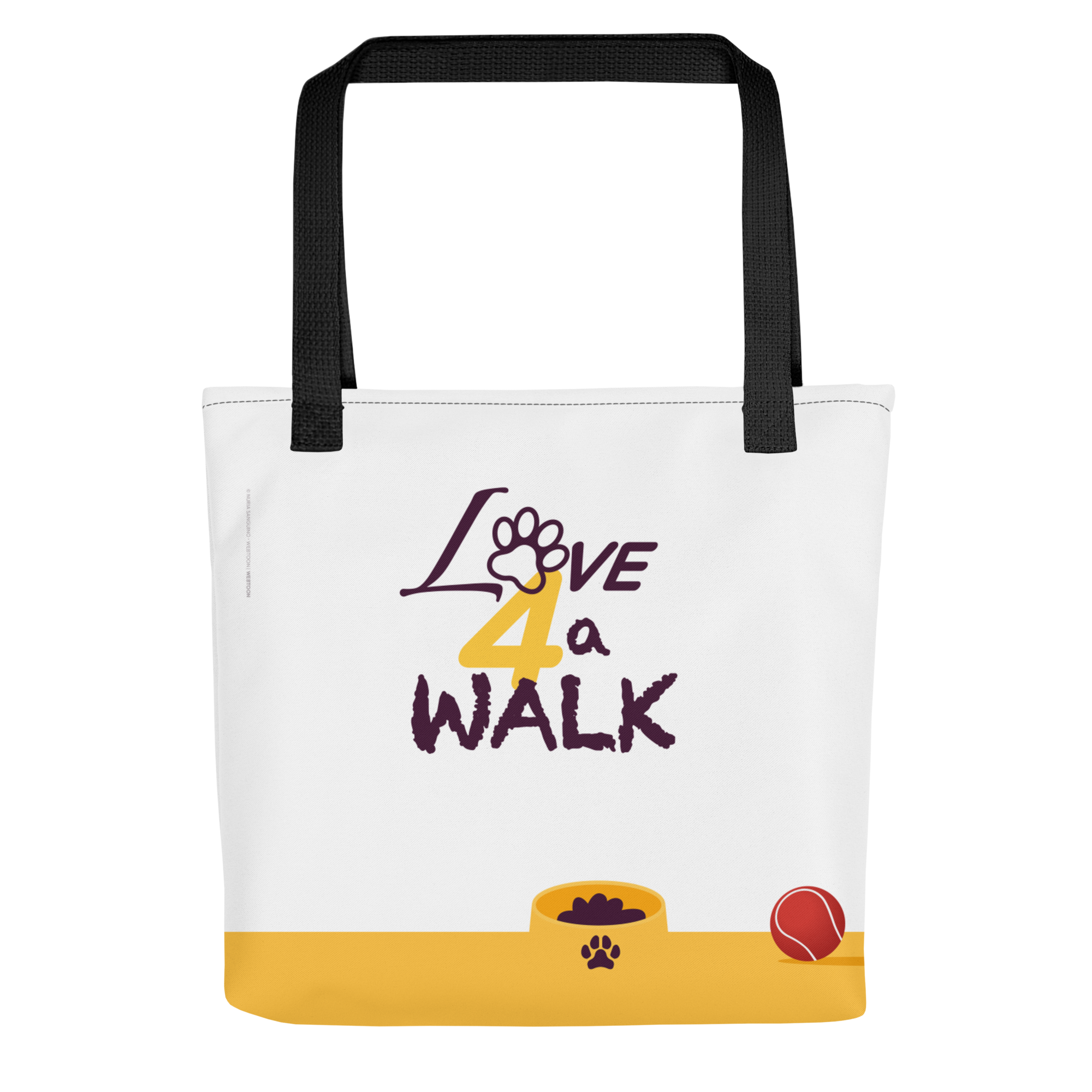 LOVE 4 A WALK - PAM & BOB TOTE BAG WEBTOON ENTERTAINMENT