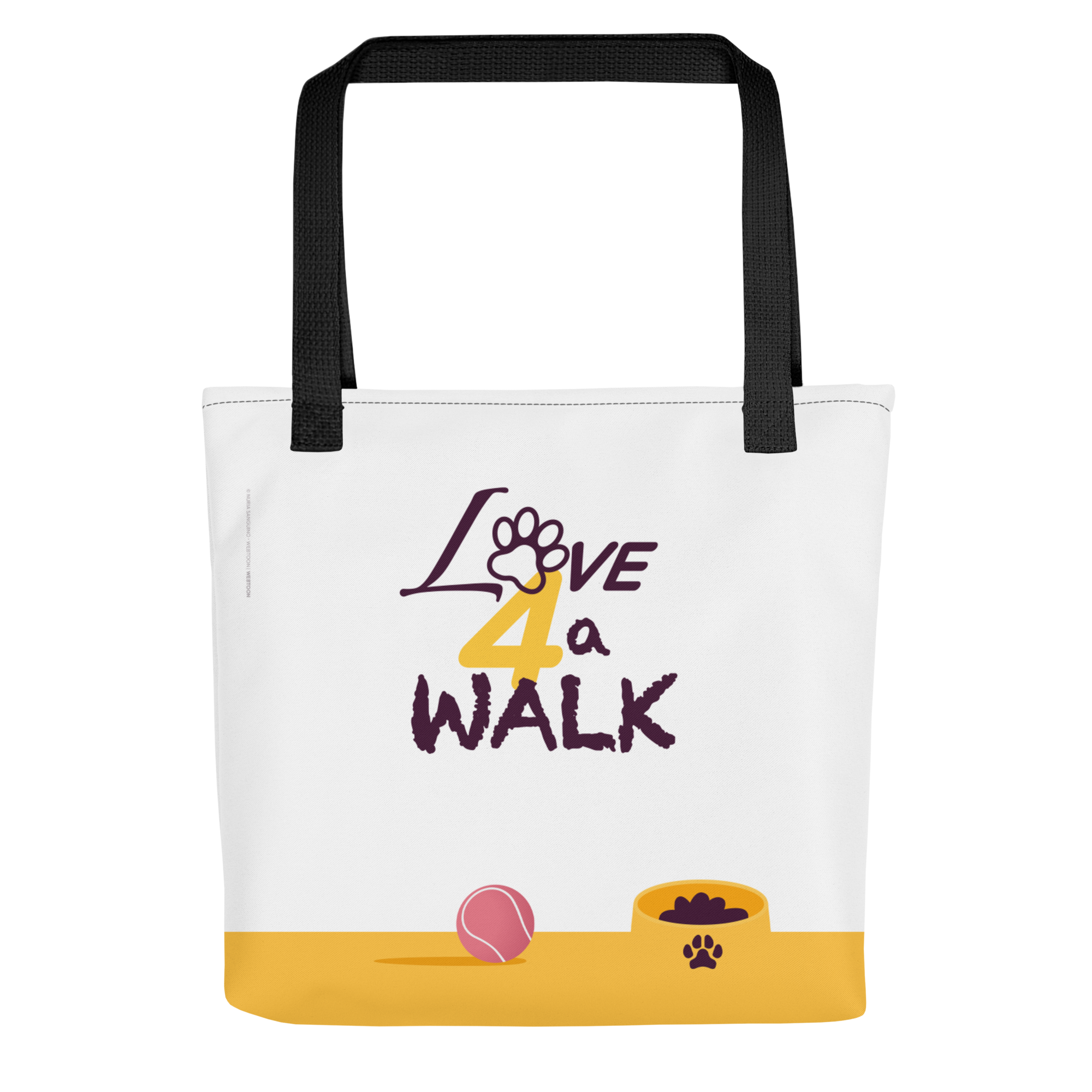 LOVE 4 A WALK - TYLER & TEQUILA TOTE BAG WEBTOON ENTERTAINMENT