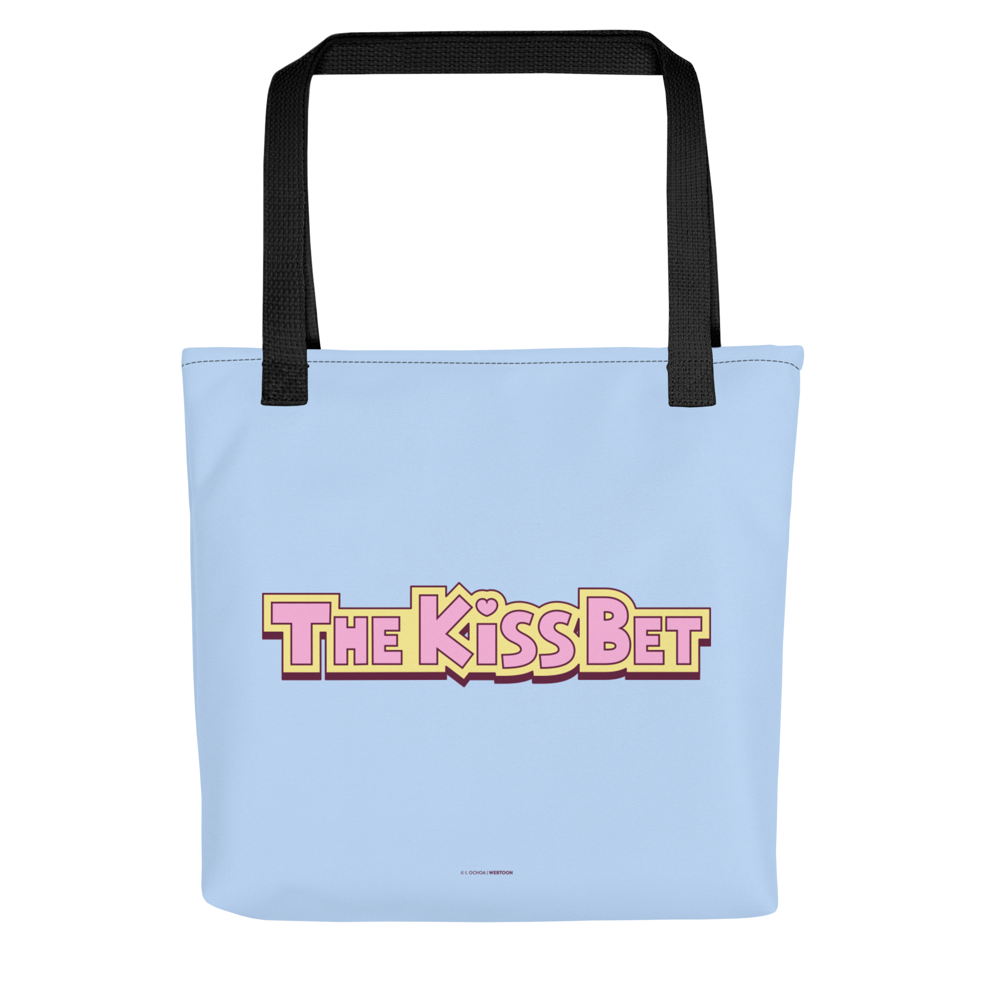 THE KISS BET - BLUE TOTE BAG WEBTOON ENTERTAINMENT