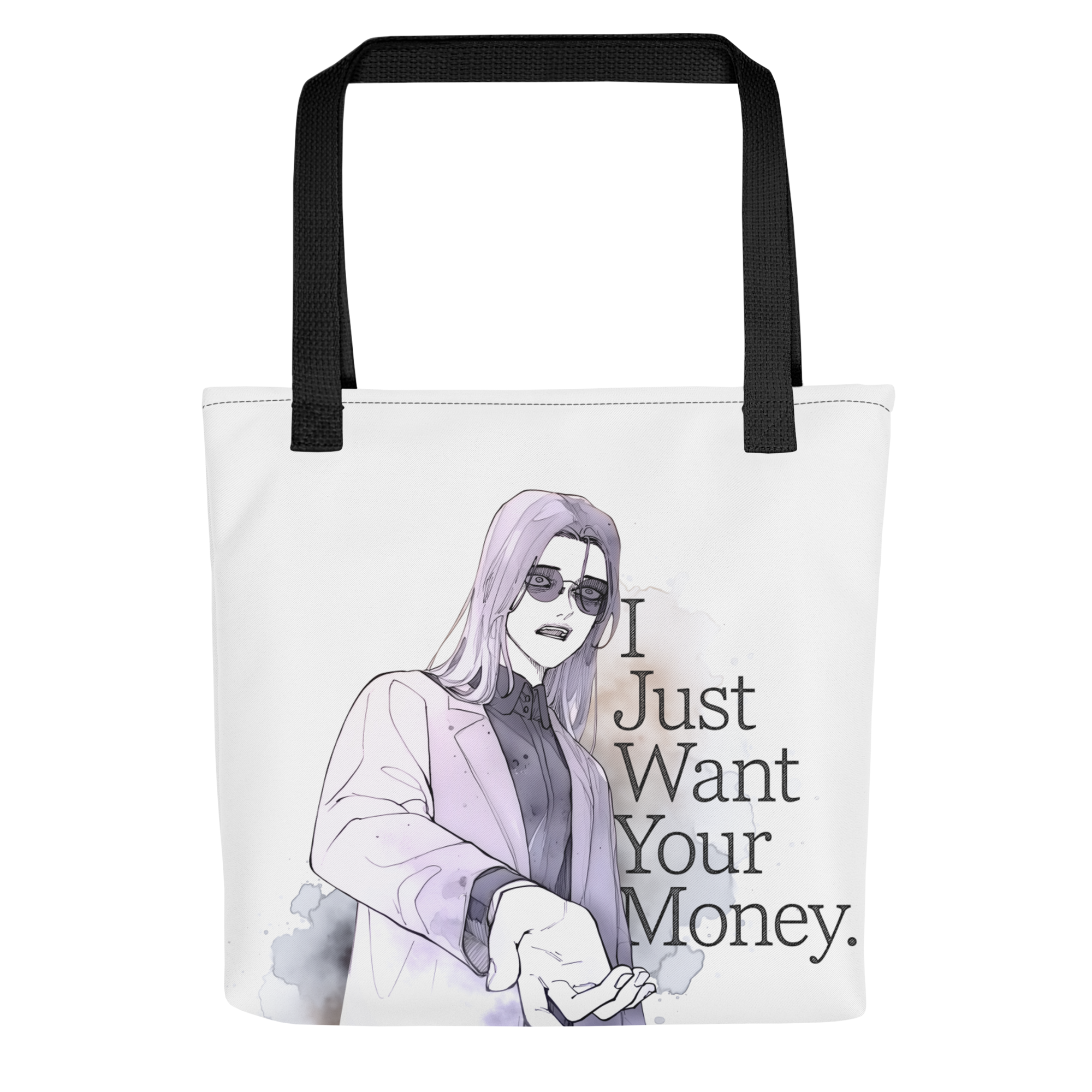 VAMPIRE FAMILY - I JUST WANT YOUR MONEY TOTE BAG WEBTOON ENTERTAINMENT