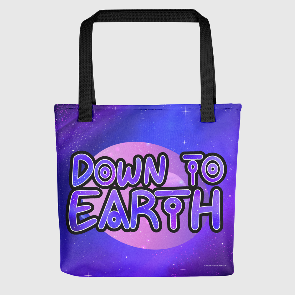 DOWN TO EARTH - ALL-OVER TOTE BAG WEBTOON ENTERTAINMENT