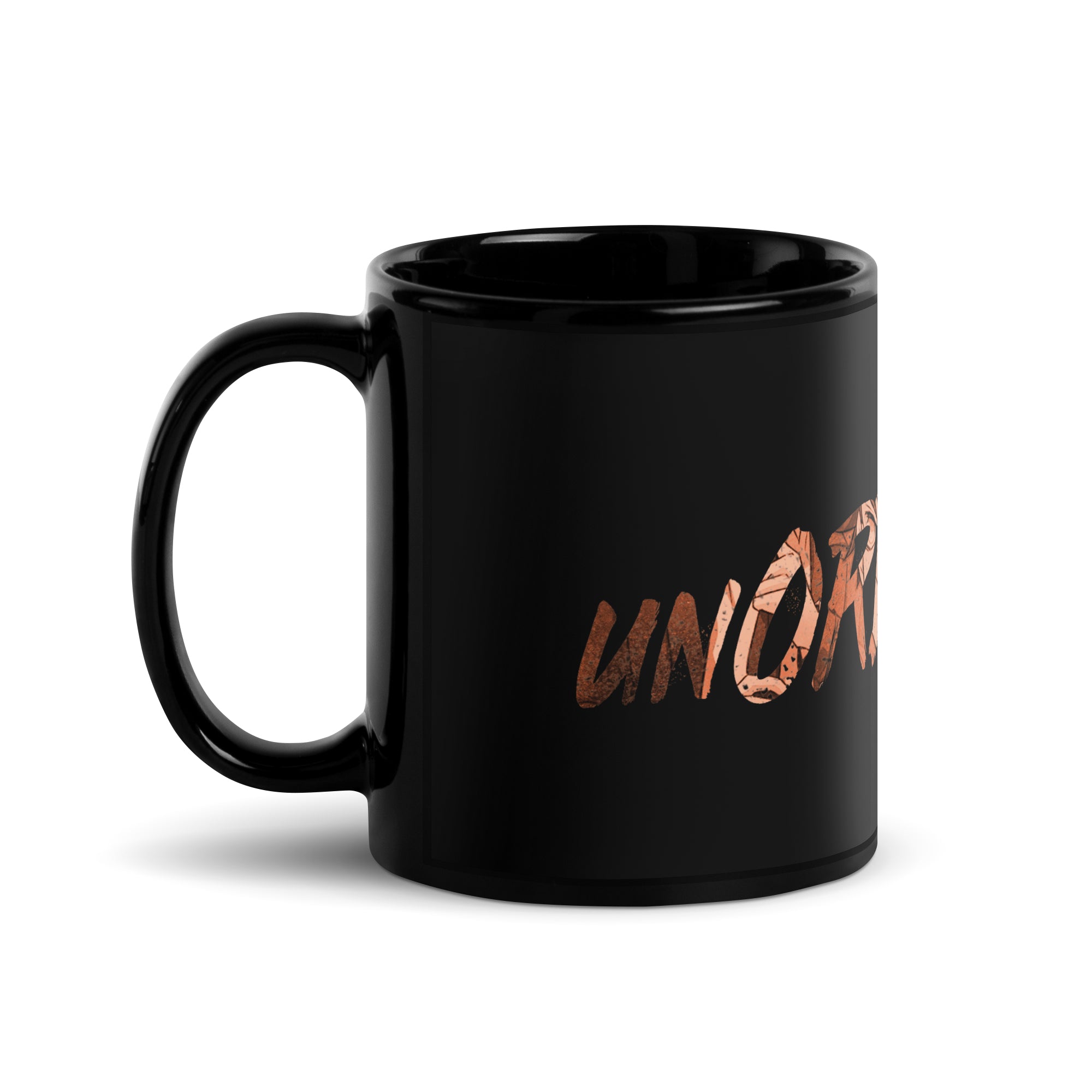 UNORDINARY - LOGO BLACK GLOSSY MUG