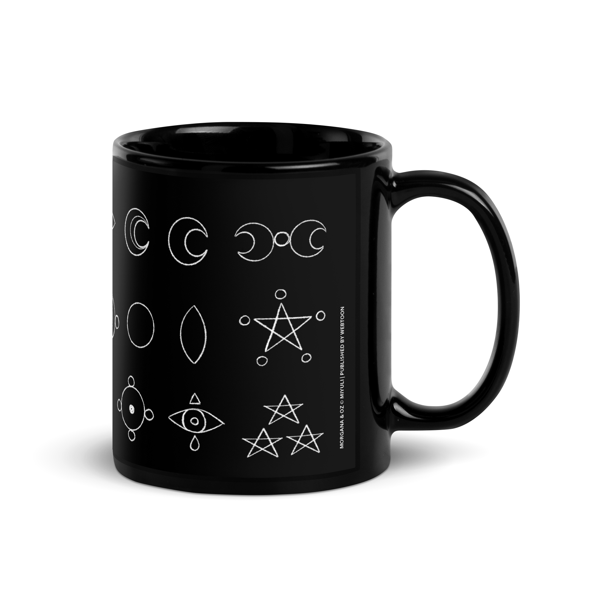 MORGANA & OZ - RUNES GLOSSY MUG WEBTOON ENTERTAINMENT