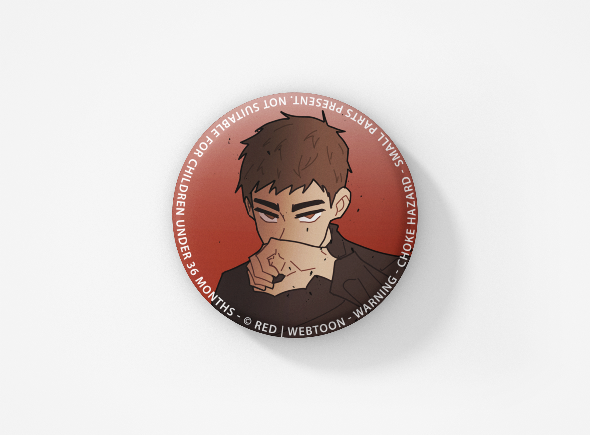 School Bus Graveyard Button Badge Set WEBTOON ENTERTAINMENT