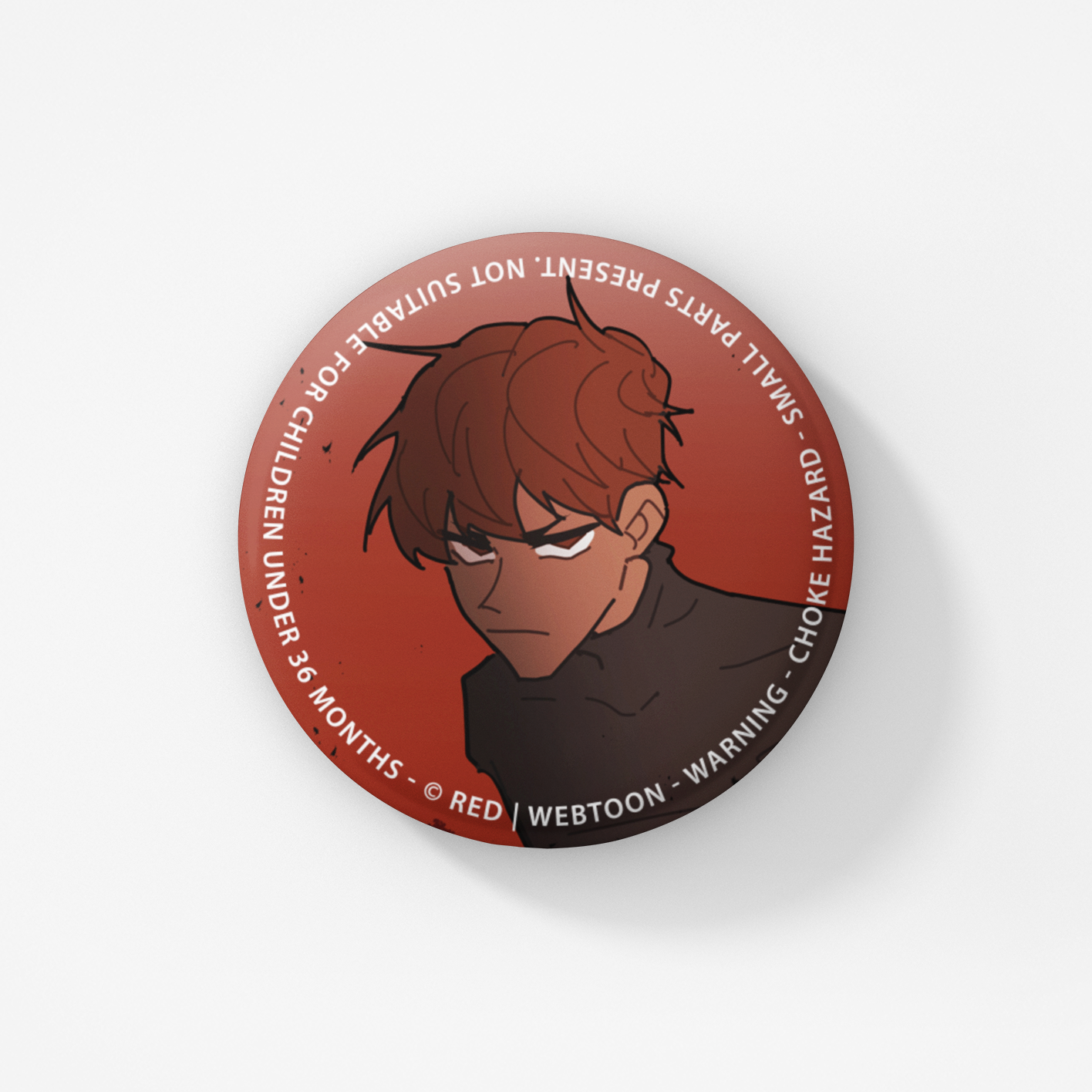 School Bus Graveyard Button Badge Set WEBTOON ENTERTAINMENT