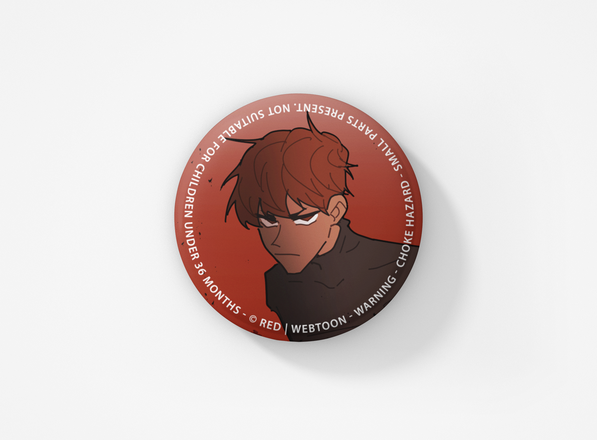 School Bus Graveyard Button Badge Set WEBTOON ENTERTAINMENT