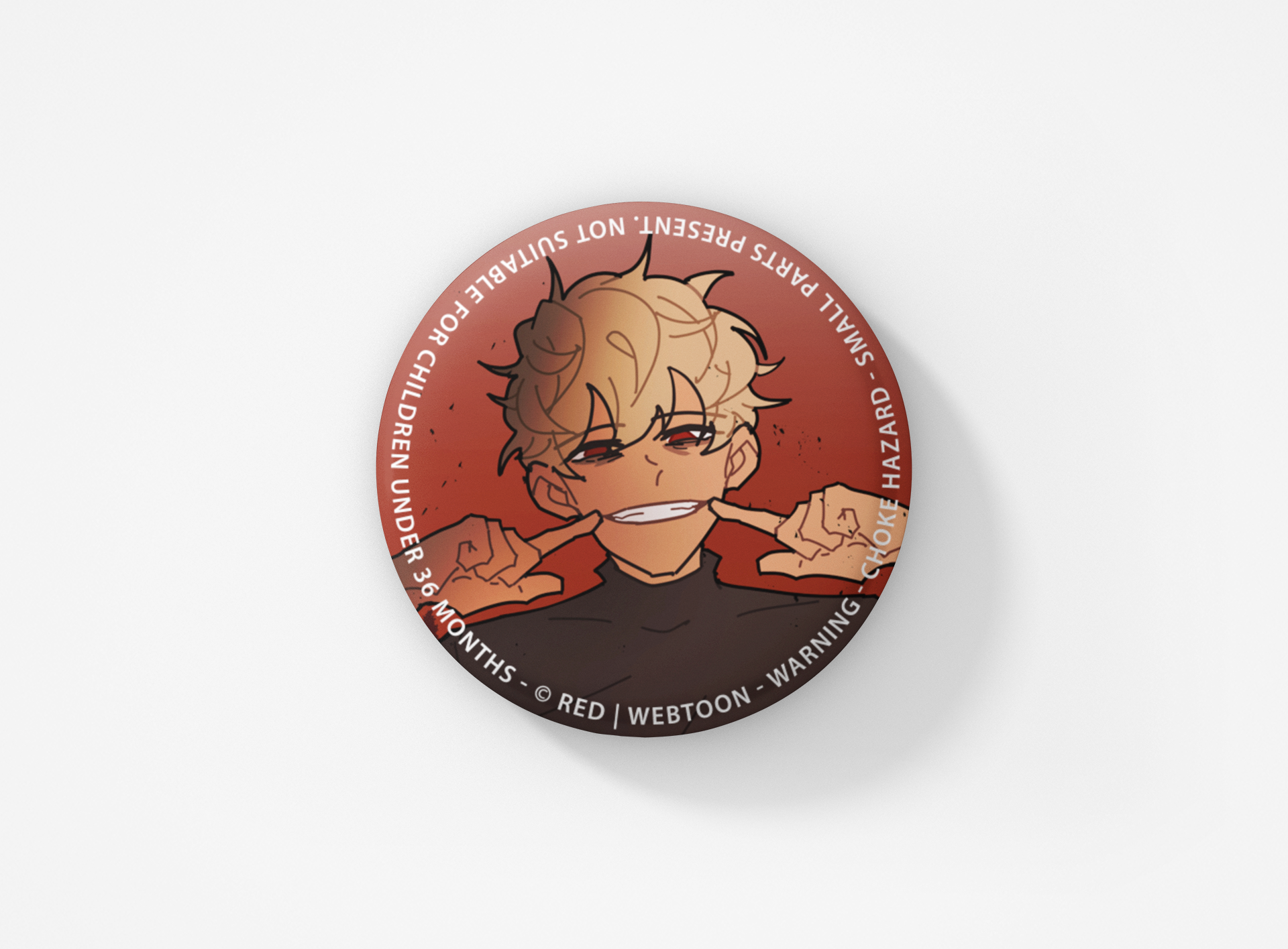 School Bus Graveyard Button Badge Set WEBTOON ENTERTAINMENT