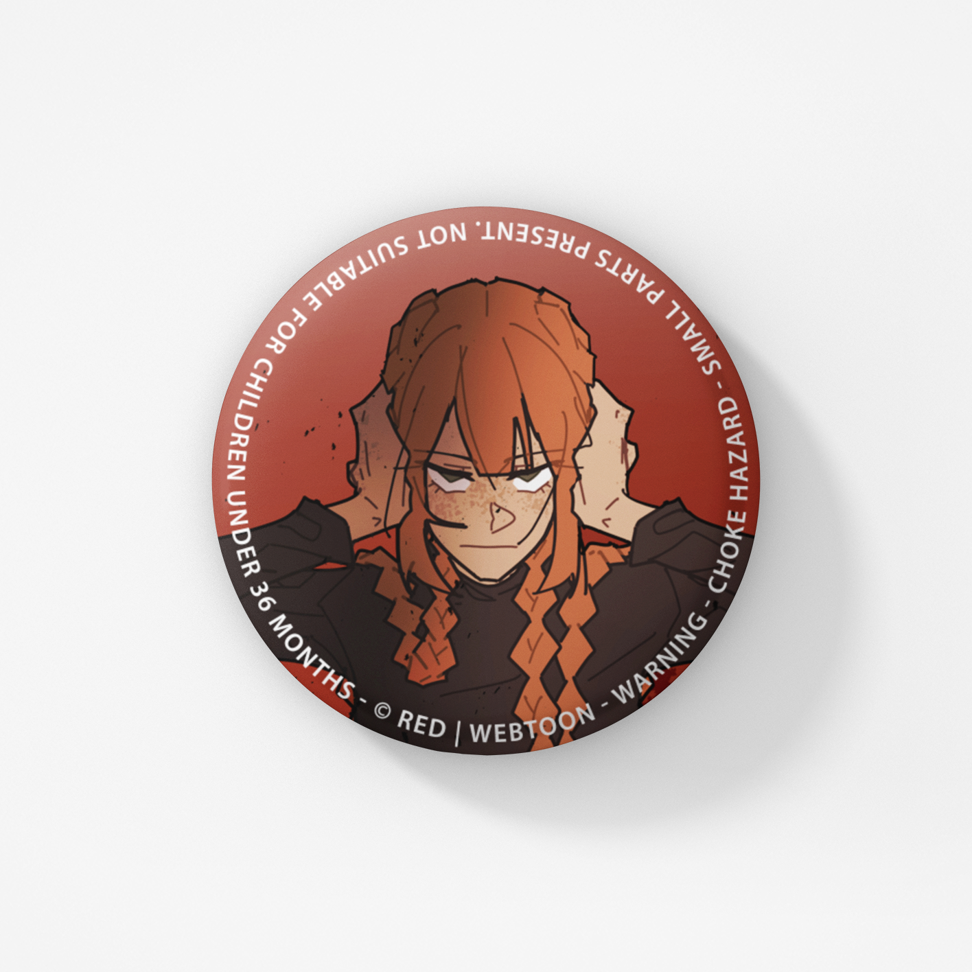 School Bus Graveyard Button Badge Set WEBTOON ENTERTAINMENT