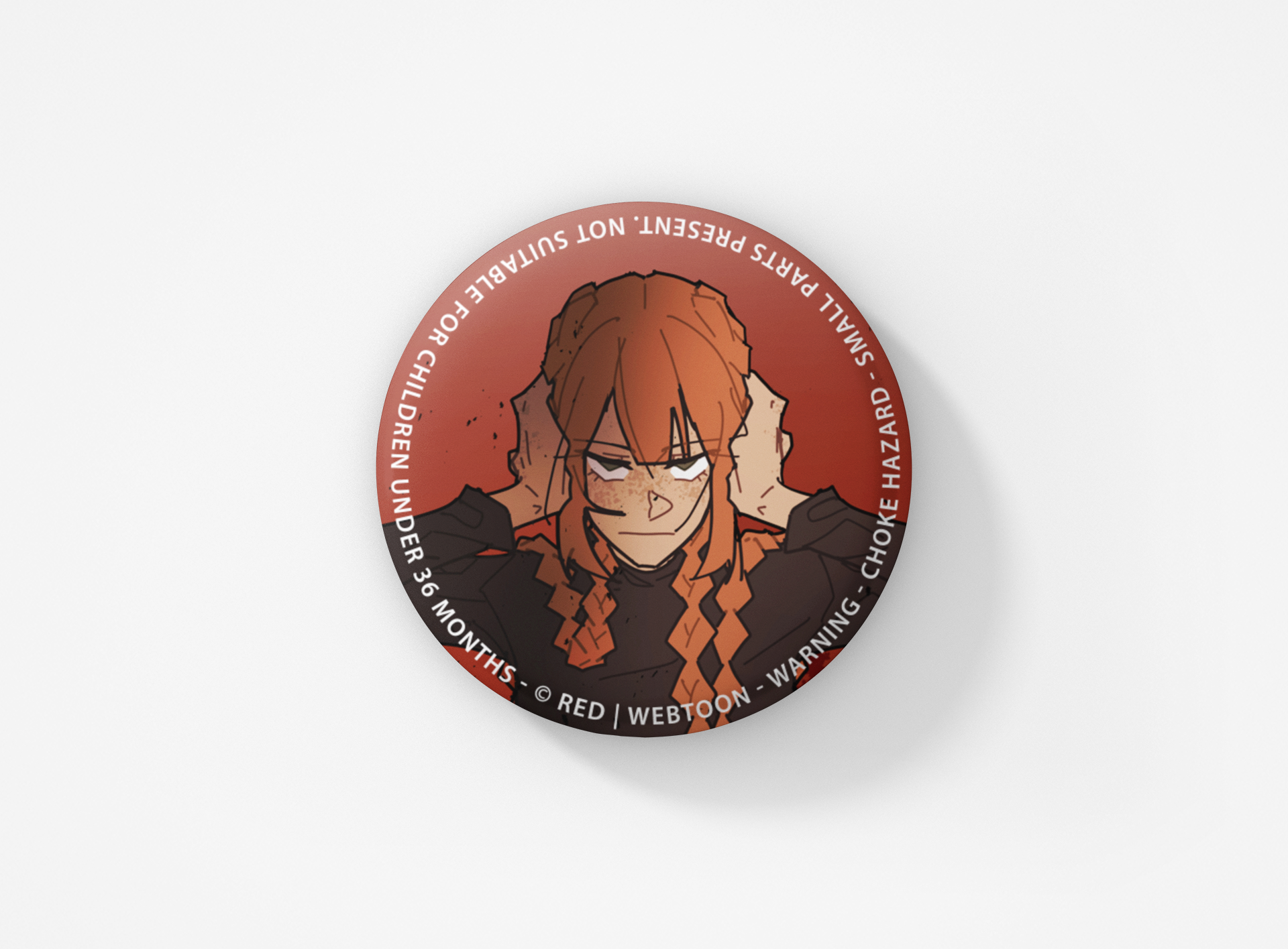 School Bus Graveyard Button Badge Set WEBTOON ENTERTAINMENT