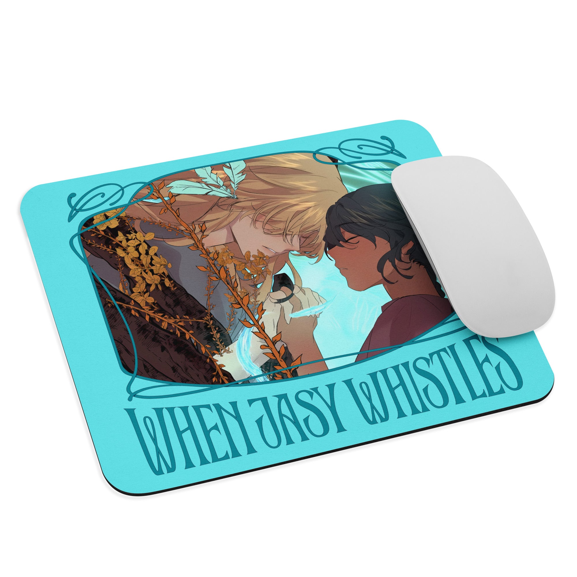 WHEN JASY WHISTLES - MOUSE PAD WEBTOON ENTERTAINMENT