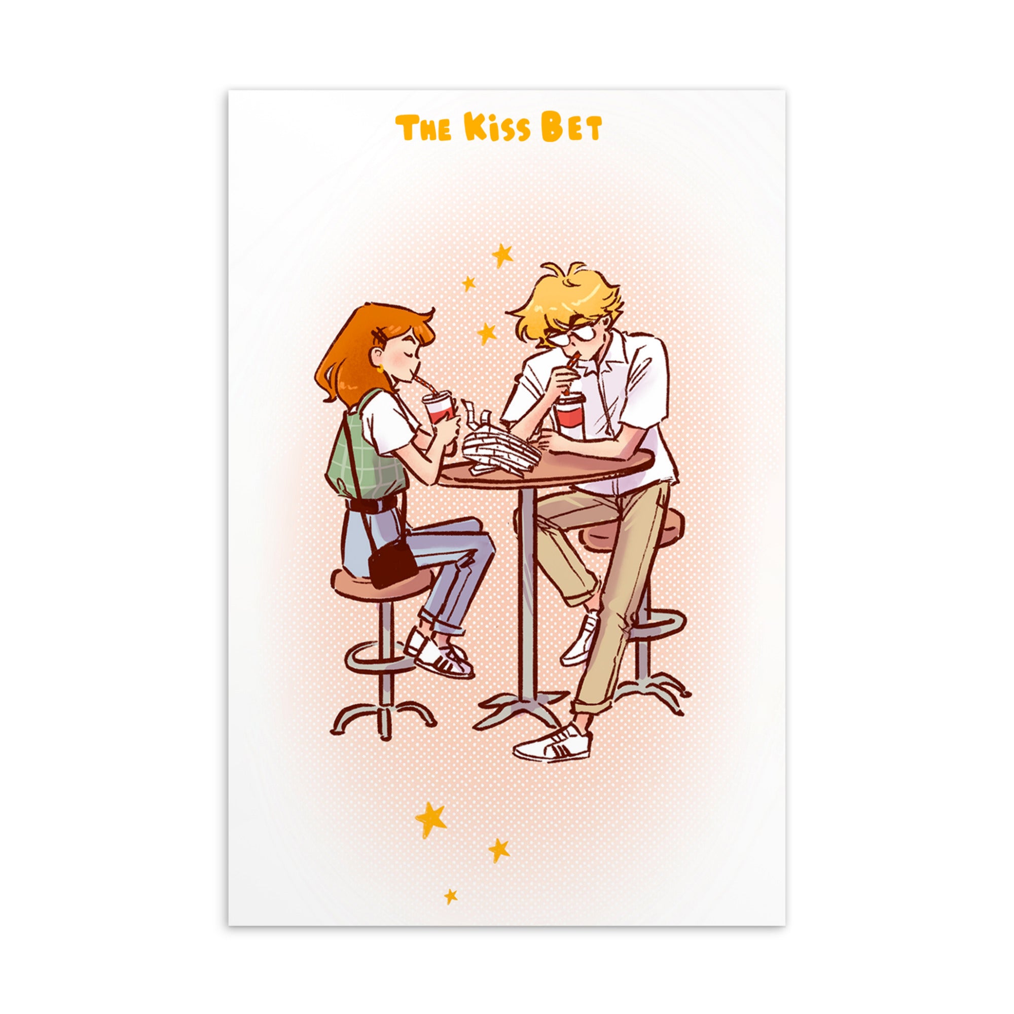 The Kiss Bet #1 Postcard WEBTOON ENTERTAINMENT