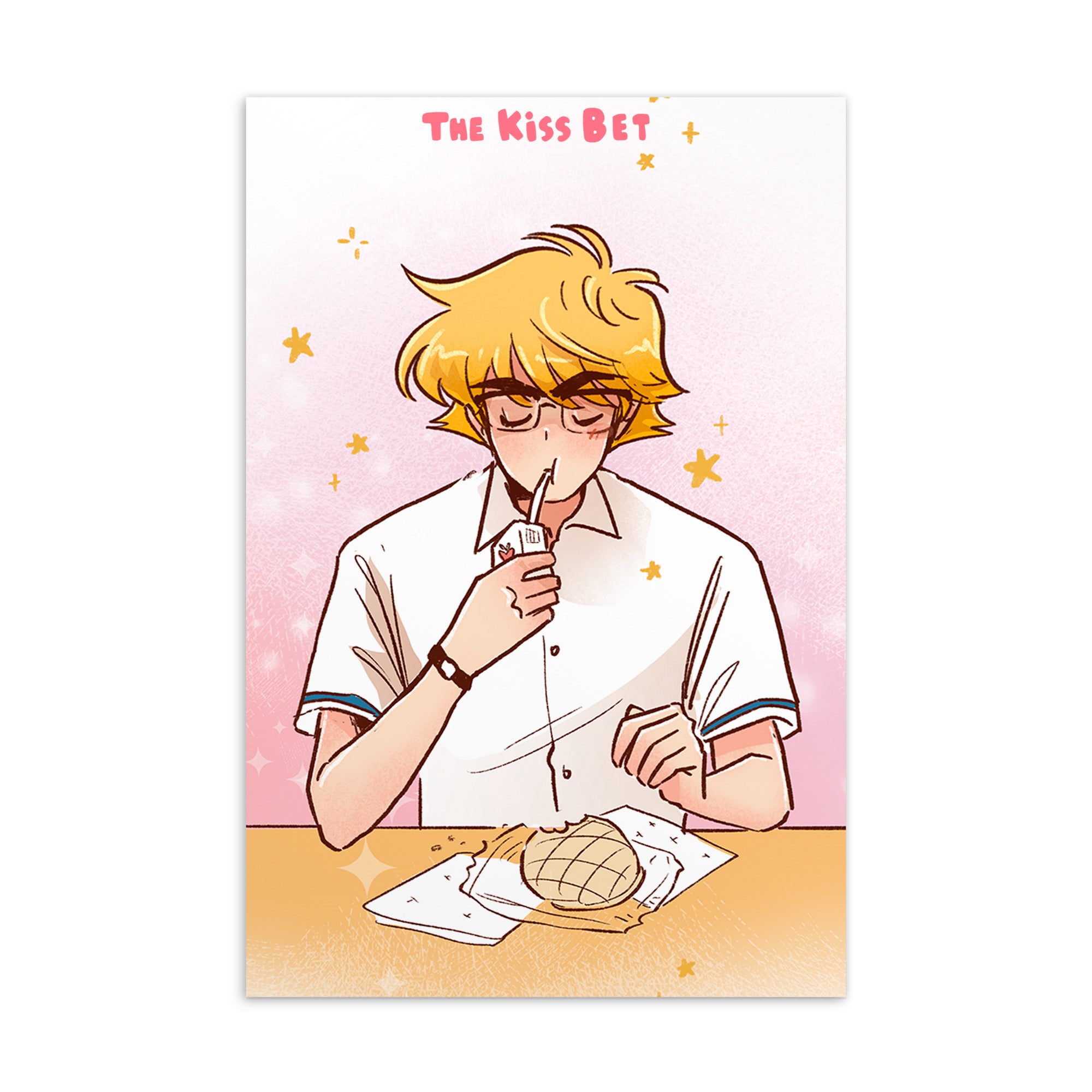 The Kiss Bet #2 Postcard WEBTOON ENTERTAINMENT