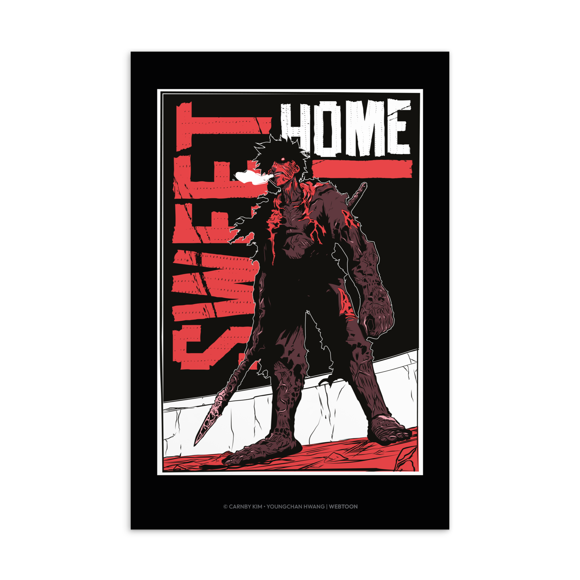 SWEET HOME - POSTCARD WEBTOON ENTERTAINMENT