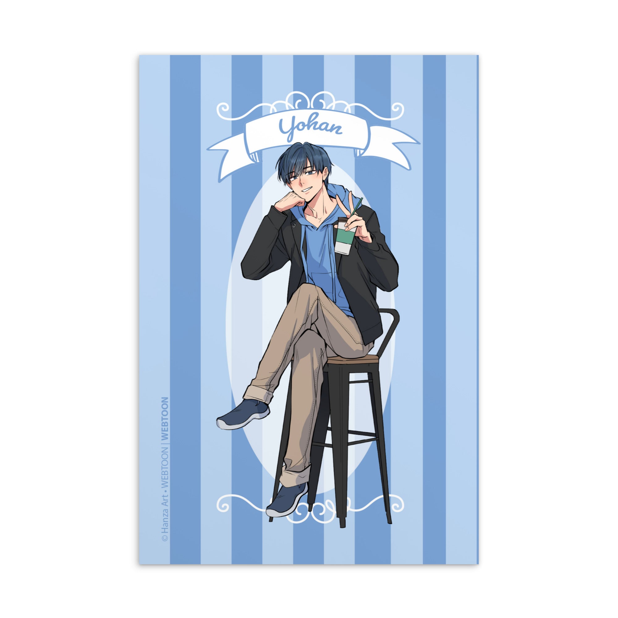 MY DEEPEST SECRET POSTCARD #1 WEBTOON ENTERTAINMENT