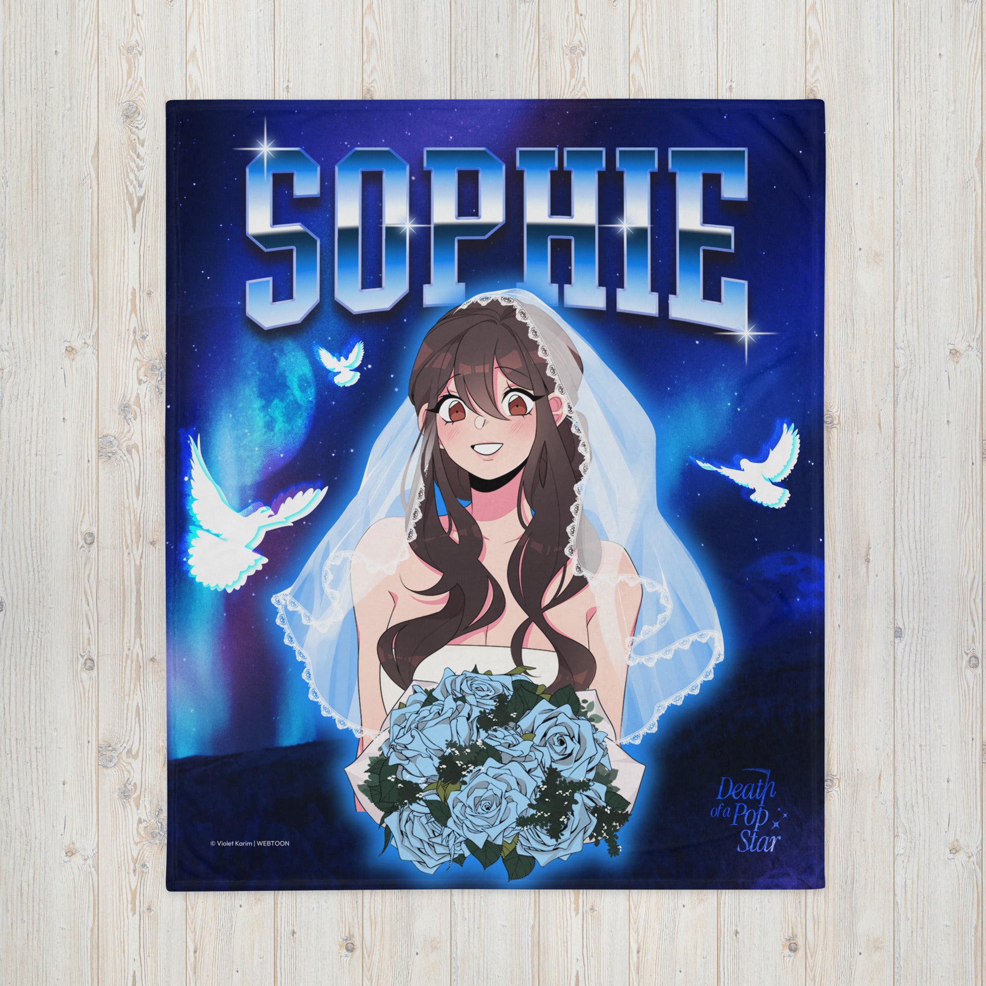 DEATH OF A POP STAR - SOPHIE #2 THROW BLANKET WEBTOON ENTERTAINMENT