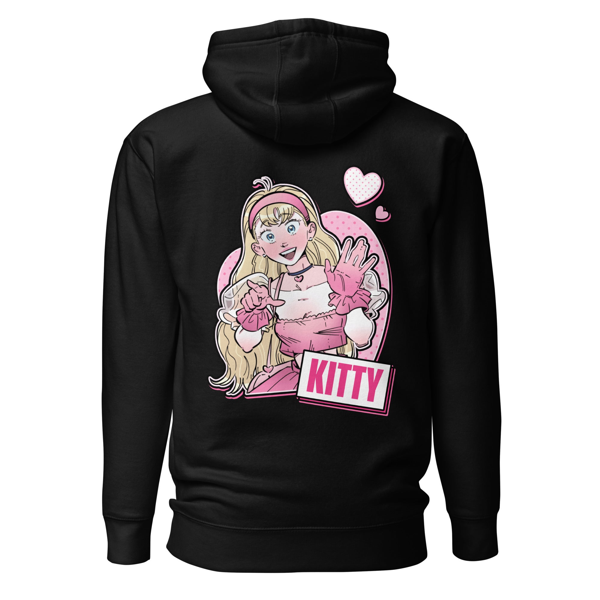 CANDID HEARTS - KITTY UNISEX HOODIE WEBTOON ENTERTAINMENT