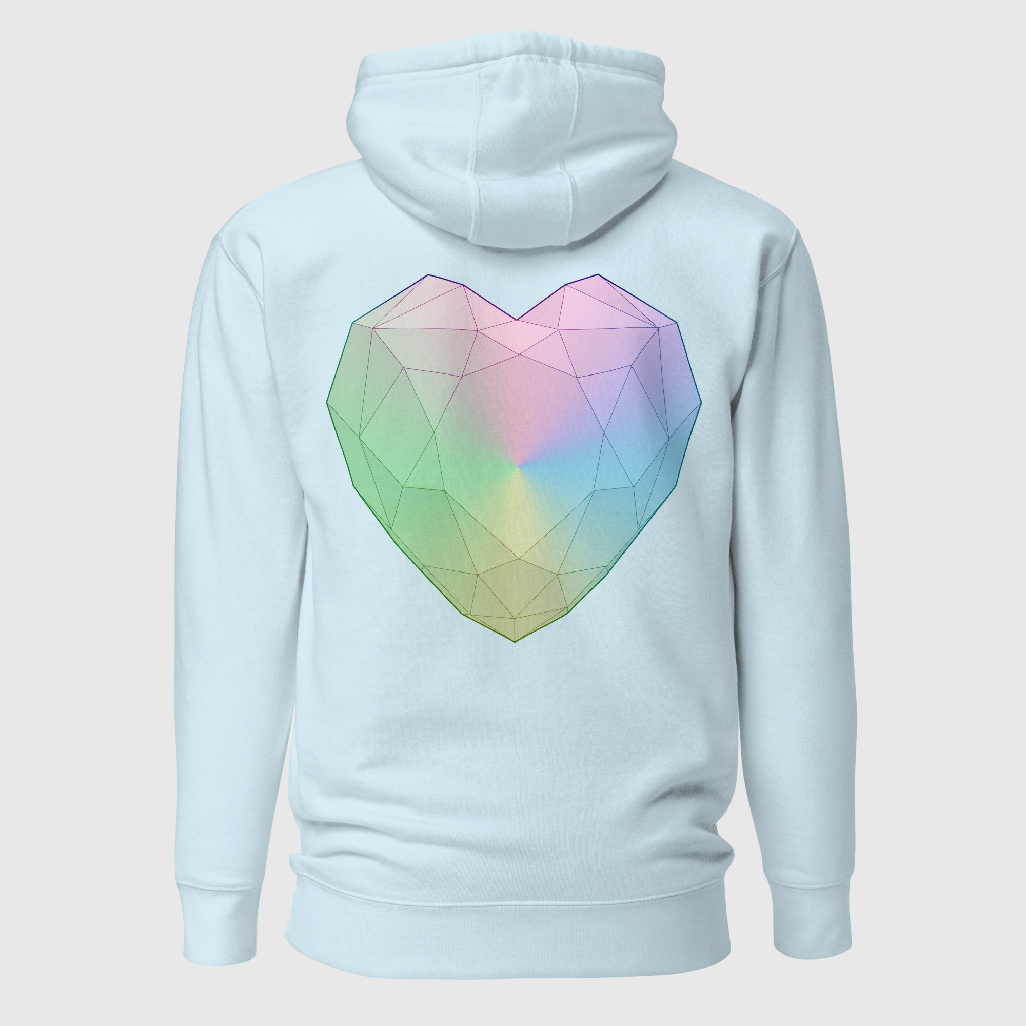 Pastel multicolor deals hoodie