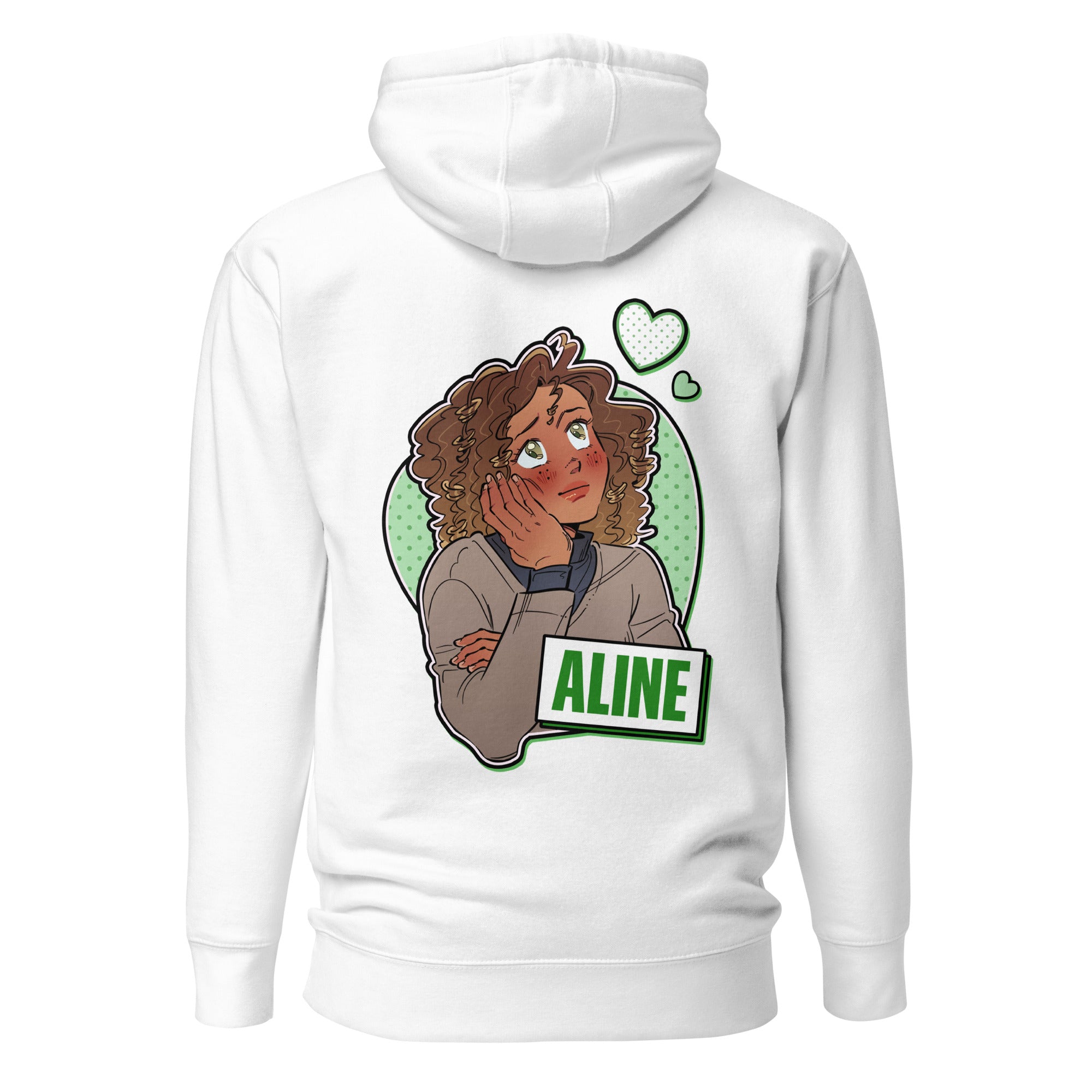 CANDID HEARTS - ALINE UNISEX HOODIE WEBTOON ENTERTAINMENT