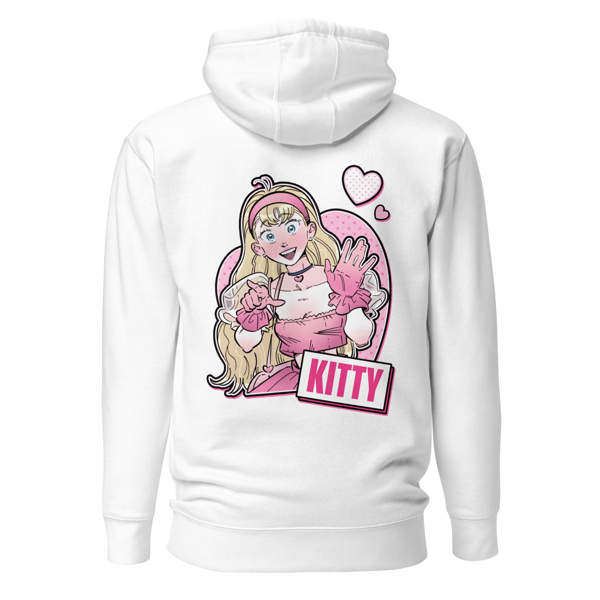 CANDID HEARTS - KITTY UNISEX HOODIE WEBTOON ENTERTAINMENT