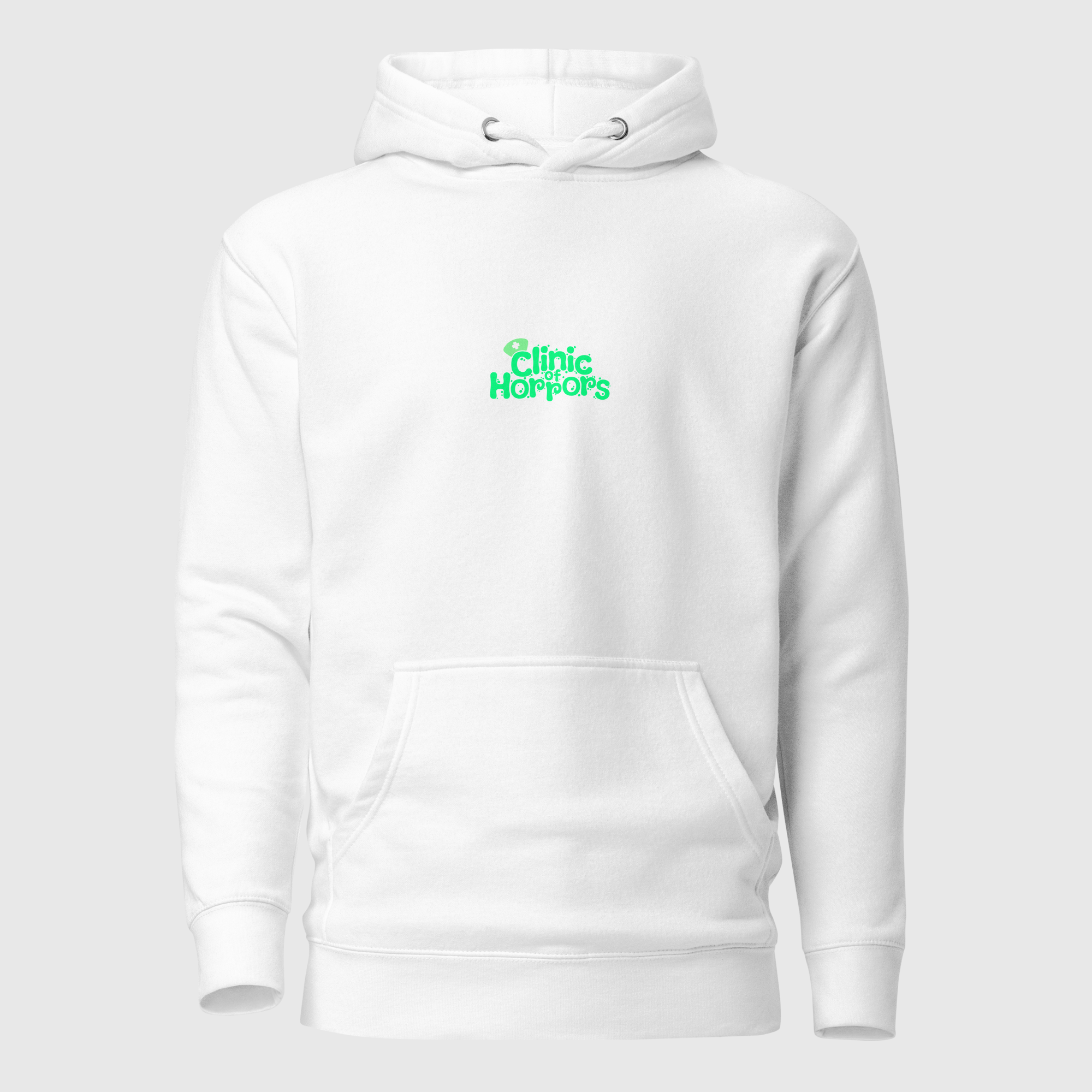 CLINIC OF HORRORS - DR. ALBRIGHT PANELS UNISEX HOODIE WEBTOON ENTERTAINMENT