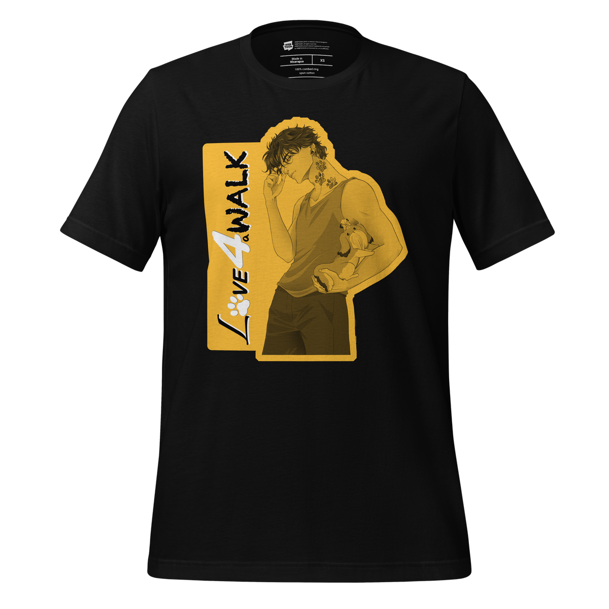 LOVE 4 A WALK - TYLER & TEQUILA BLOCK T-SHIRT