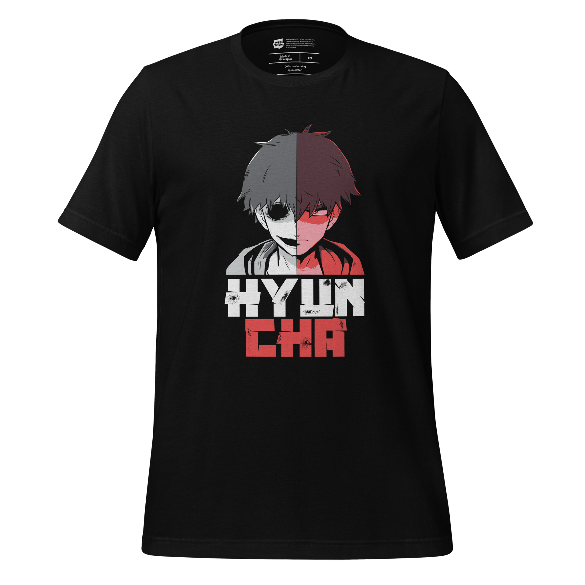 【美品】HYEON shoul tee unisex-staple-t-shirt-black-