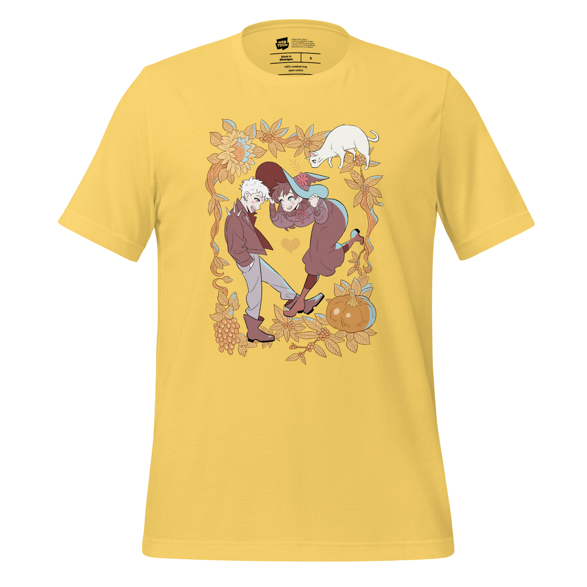 MORGANA & OZ - HARVEST UNISEX T-SHIRT WEBTOON ENTERTAINMENT