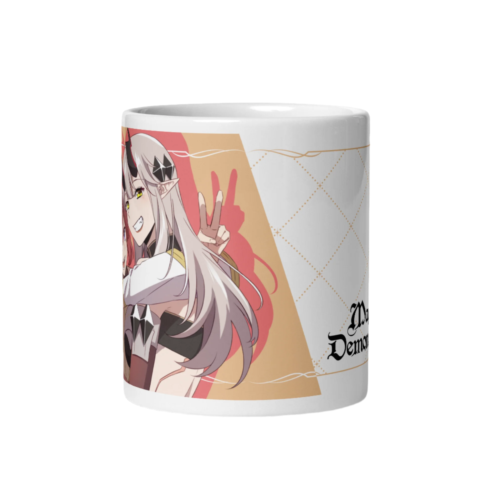 MAGE & DEMON QUEEN - WHITE GLOSSY MUG