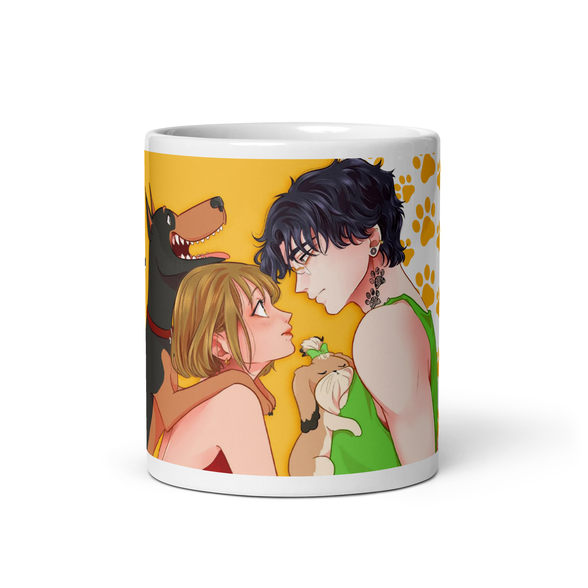 LOVE 4 A WALK - PAW PRINT MUG WEBTOON ENTERTAINMENT