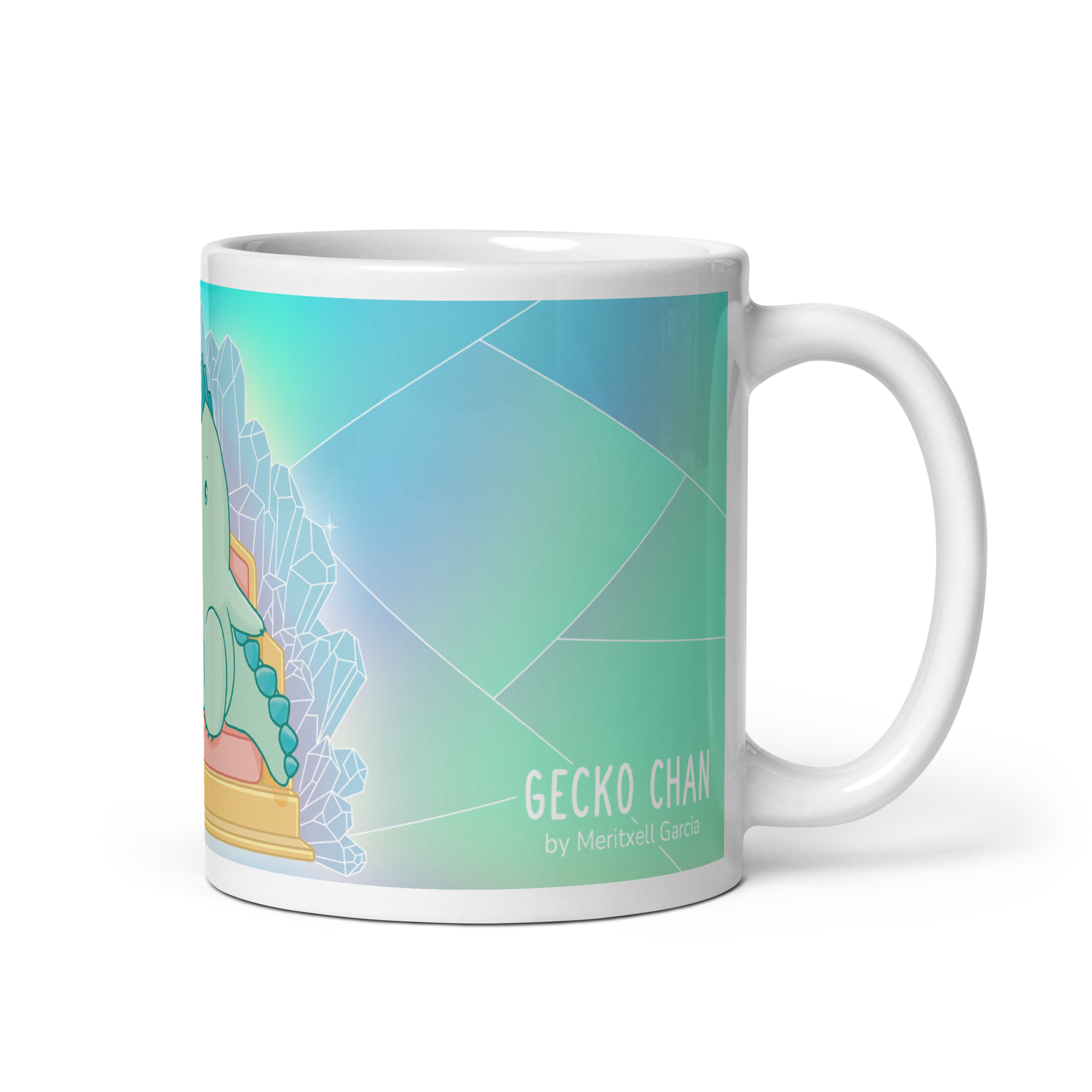 GECKO-CHAN - KING GLOSSY MUG WEBTOON ENTERTAINMENT