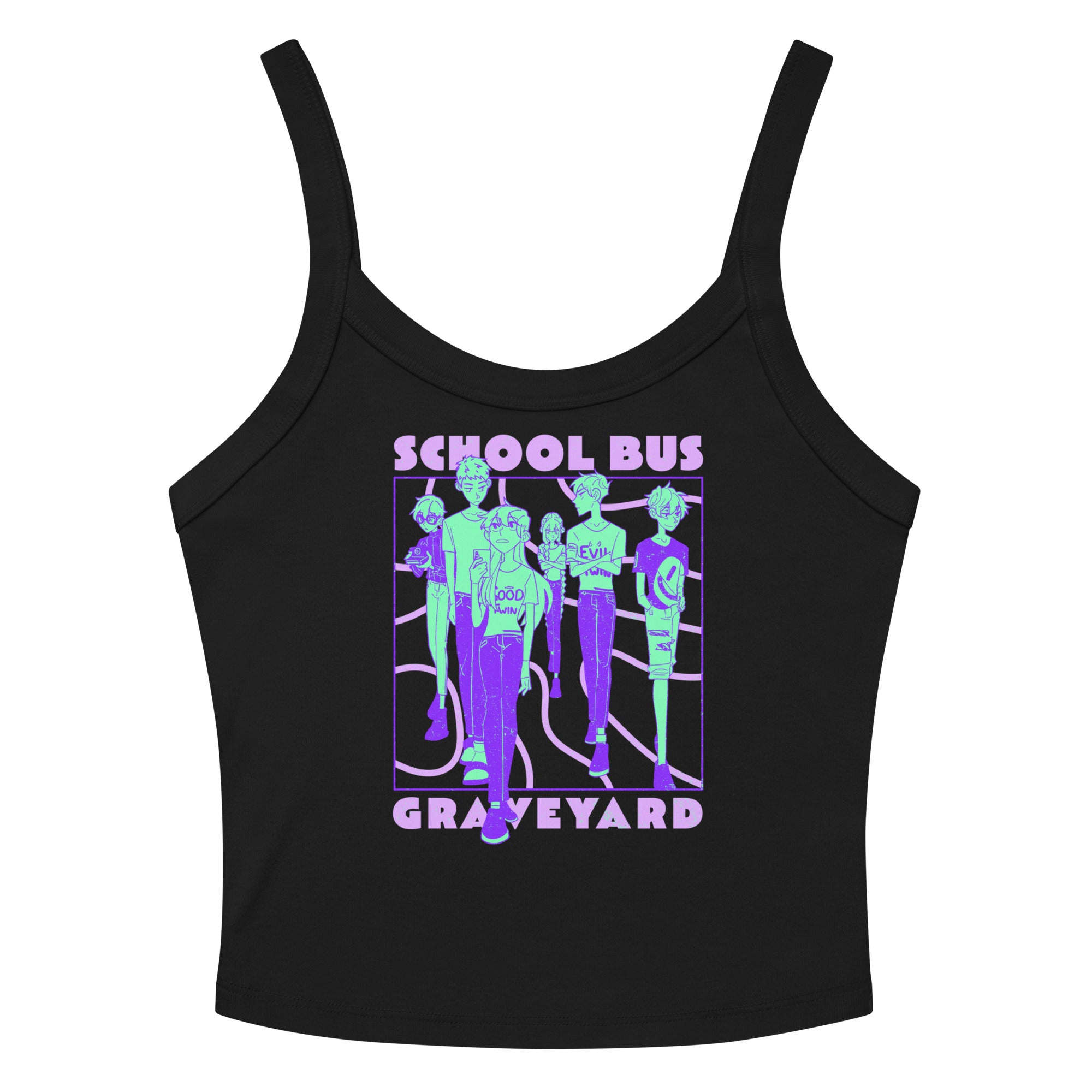 SCHOOL BUS GRAVEYARD - WOMEN'S TANK TOP WEBTOON ENTERTAINMENT